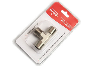 Тройник Т-1/2" ППП ELITECH 0704.027400