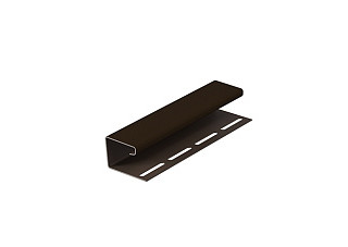 Профиль J Docke PREMIUM 3000мм, ШОКОЛАД (в упак. 30шт)