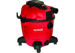 Пылесос ELITECH ПС 1235А (вл/сух, 1200Вт, 2200л/мин, 35л, шланг 40ммх3м, 5 меш, 9,5кг(E1302.009.00)