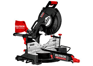 Пила торцовочная ELITECH HD MS 2030C (2000Вт, 4800об/мин, диск 305х30мм, рез95х310) (E2006.007.00)