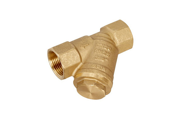 Фильтр латунный косой ДУ20 (3/4) PN16 Г/Г