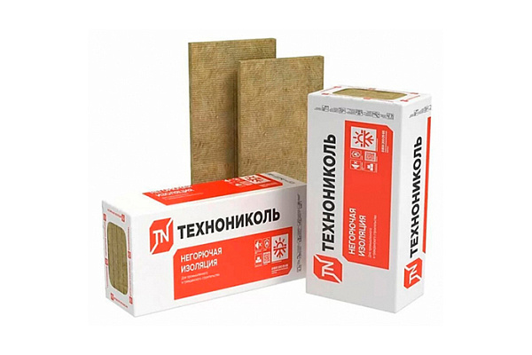 Утеплитель ТЕХНОФАС фасадный СТАНДАРТ ЛАЙТ 1200х600х150мм,1,44м2=0,216м3, 95-140кг/м3 (2шт) (654746)