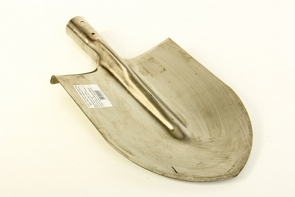 Лопата штыковая (61437) (69-0-020) нержавеющая сталь (без черенка) (26х21см)