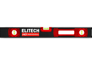 Уровень ELITECH HD 80см, 3гл. фрезерован. 320303