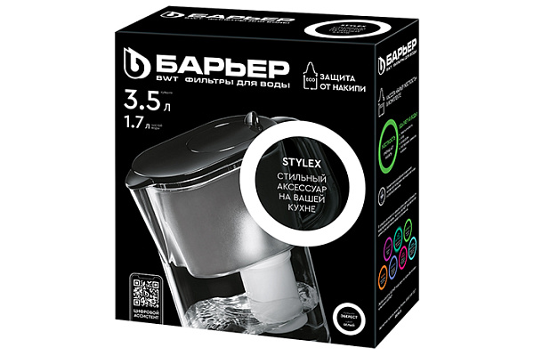 Фильтр-кувшин для очистки воды БАРЬЕР СТАЙЛ XS ЭВЕРЕСТ (3,5л)