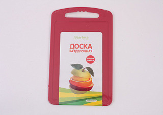 Доска разделочная Martika КОЛОР большая, пластик (20х32см) (С53/53К)