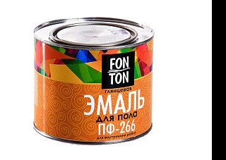 Эмаль ПФ 266 Fon Ton желто-коричневая (1,8кг)