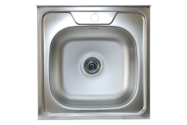 Мойка нерж 500х500х130мм т.0,4 (без сифона) Турция