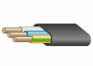 Кабель ВВГнг LS-П 3х2,5мм ГОСТ ТЕХПРОМ (кратно 100м)