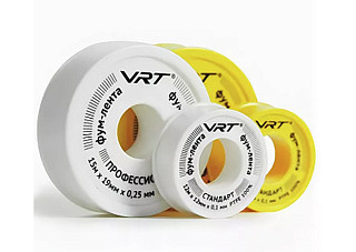 Лента фум VRT® для газа (19мм*0,25мм*15м)