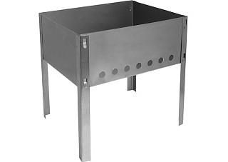 Мангал разборный Hot Pot без шампуров в коробке (300х240х300мм) (61530)