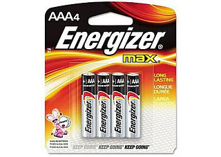 Элемент питания 03 ENERGIZER LR03 MAX BP4  (423)