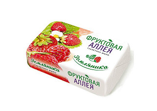 Мыло туалетное ФРУКТОВАЯ АЛЛЕЯ Земляника 90гр (065)