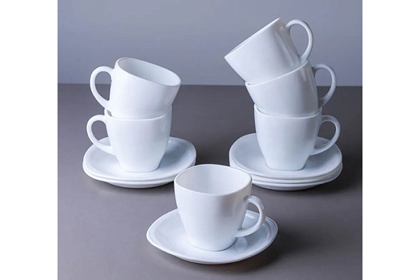 Чайный набор WHITE-SQUARE PO-12 tea квард 12 предметов Иран