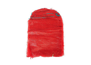 Овощная сетка-мешок с завязками красная (100шт/3000) (50х80cм)