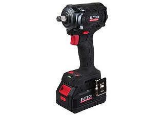 Гайковерт ударный ELITECH HD CW 2004SL 20В 2х4,0Ач Li-ion (Е2201.056.02)
