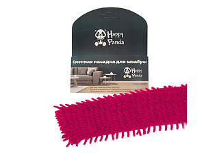 Насадка для швабры HP-RM04СH Лапша из микрофибры, вишневый