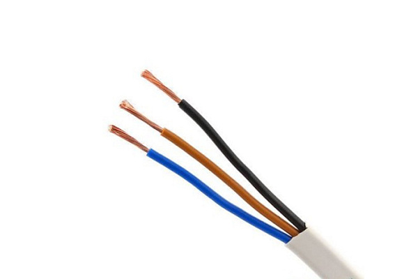 Провод ПУГНП/ПуГВВ 3х1,5 белый (кратно 100)