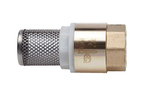 Клапан обратный с фильтром терминальный 1 вн-вн, DN25, PN16 (AQUALINK 80/10)(02060)