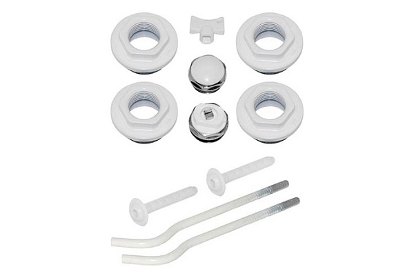 Монтажный комплект для радиаторов ДУ15 (1/2) с 2-мя кронштейнами для радиаторов