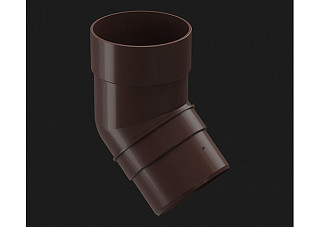 Колено 45 Docke PREMIUM шоколад (d=85мм)