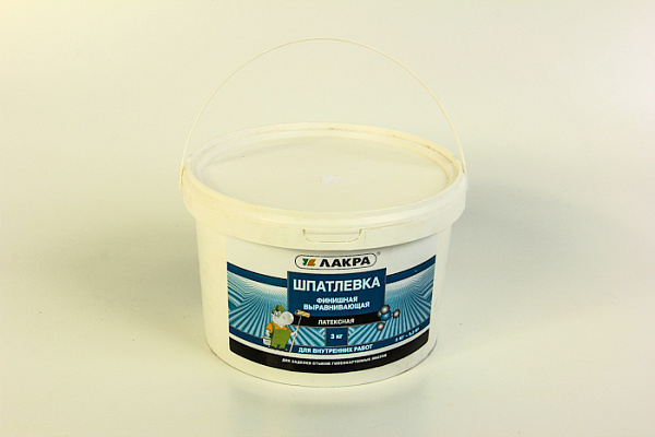 Шпатлевка ЛАКРА (3,0) латексная финишная выравнивающая для ГИПСОКАРТОНА