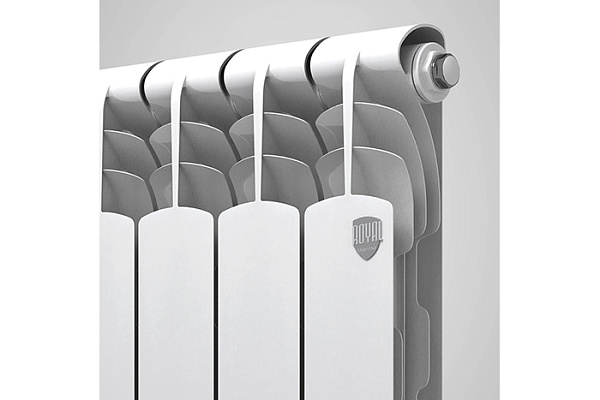 Радиатор Royal Thermo Revolution биметалл, белый (122вт, 350х80х10секц., 1,42кг)
