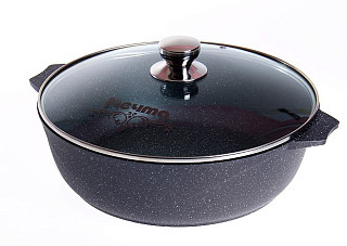 Жаровня антиприг.покр. Гранит г.Кукмор 6,0л (36701) 