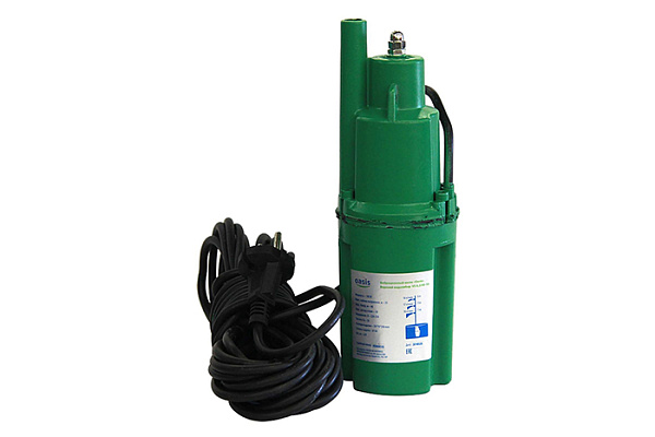 Насос вибрационный OASIS VS 0.42/70-10N (К)(Верхний водозабор,300Вт,Глубина-3м,Напор-70м,25л/мин)751