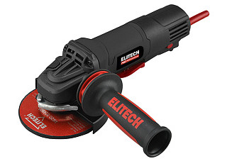 УШМ ELITECH HD AG 1212E (ф125мм,1300Вт,11000об/мин, QUICK-FIX пл.пуск, антирест, 3.2кг) E2213.049.00
