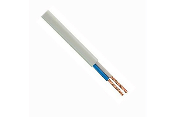 Провод ПУГНП/ПуГВВ 2х1,5 белый (кратно 100)