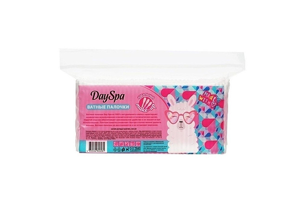 Ватные палочки DAY SPA пакет 500шт (745) 081/098