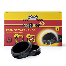 Гель от тараканов в ловушке NADZOR 6шт (LOVH002N)