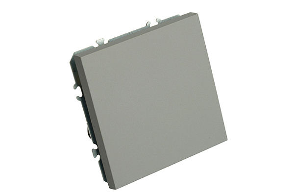 Переключатель перекрестный Feron 1-кл.(механизм) 250В 10А  Эмили RSW10-5110-10 платиново-серый 49949