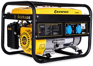 Генератор CHAMPION GG2801 (2,8/3,0 кВт OHV 7лс 15л 39 кг), CHAMPION, КИТАЙ, GG2801