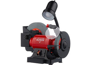 Точило ELITECH СТ 300МC (300Вт, шлифкруг 150х32х20\200х20х40мм, 11кг, LED лампа, боковое вращен)