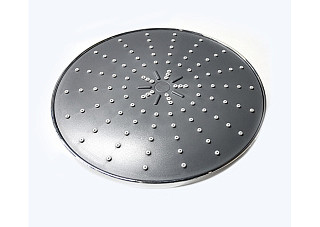 Лейка тропическая "подсолнух" d-20см. круглая, хром, металл