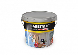 Шпатлевка FARBITEX акриловая для внутренних работ (15,0кг) 