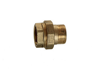 Американка прямая латунная LD 25 (1) Г/Ш