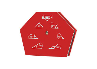 Магнитный фиксатор ELITECH усилие 35кг, углы 30/45/60/75/90/135  0606.017800