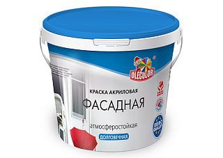 Краска ВД OLECOLOR фасадная (26,0кг) 