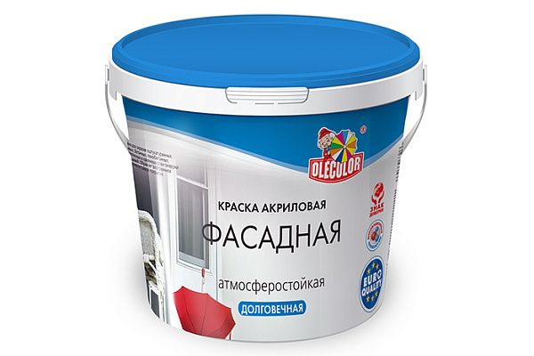 Краска ВД OLECOLOR фасадная (26,0кг) 