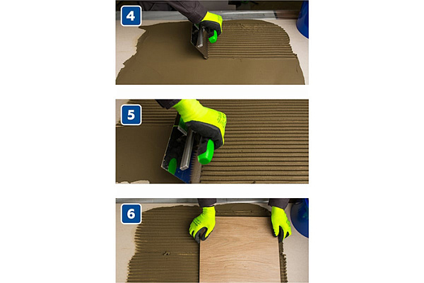 Клей PLITONIT С Мрамор для плитки Белый пакет 4кг (H006387)