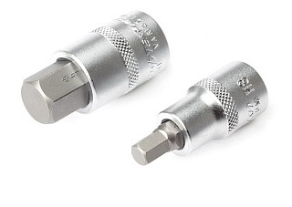 Головка со вставкой ДТ 1/2" шестигранной длина 55мм, 6мм (625006)