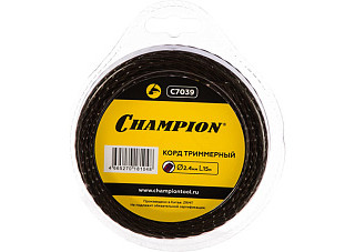 Леска CHAMPION Magic витой квадрат 2,4мм х 15м (C7039)