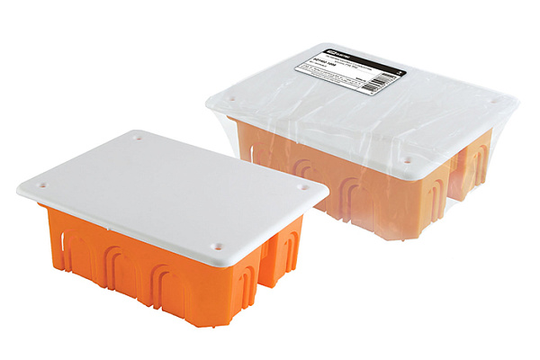 Коробка распаячная TDM СП 120х92х45мм, крышка, IP20 (1402-1008)