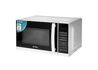 Микроволновая печь DELTA DL-89L20  белый: 700 Вт,20л  LED-дисплей, 6 авто программ