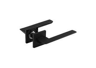 Ручка дверная Нора-М Slim 130К черный (399)