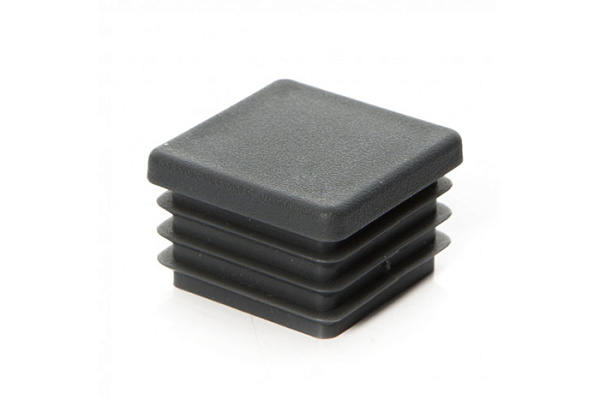 Заглушка для профильной трубы 50х50мм. 1шт. черная внутренняя 