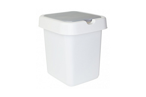 Контейнер для мусора Step с крышкой-маятником 25л SV4242 4804